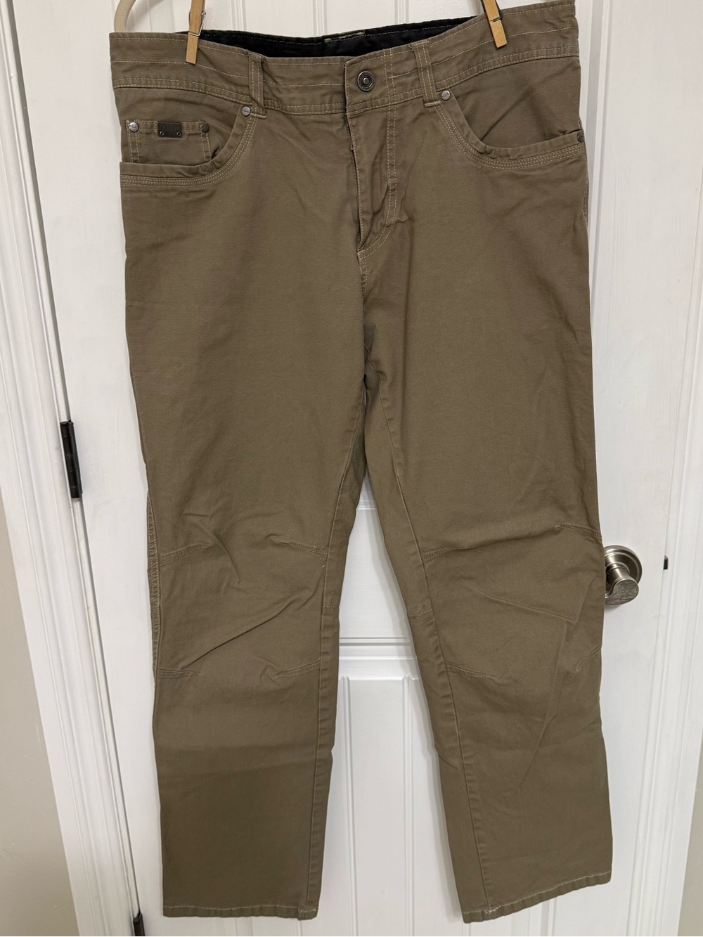 Men's Kuhl Kanvas Pants Size 36X34 Khaki color